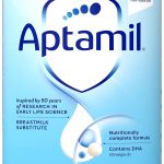 Aptamil Stage 1, No. 1 Baby Formula in Europe, Milk Based Powder Infant Formula with DHA, Omega 3 & Prebiotics, 1.76 Pound (Pack of 1)